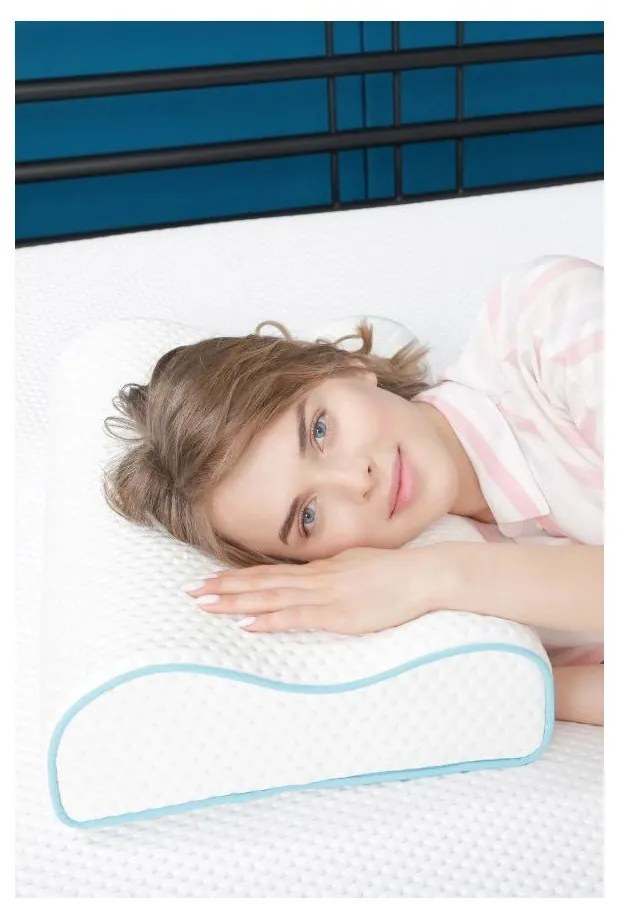 Cuscino anatomico con imbottitura in memory foam 35x55 cm – Mila Home