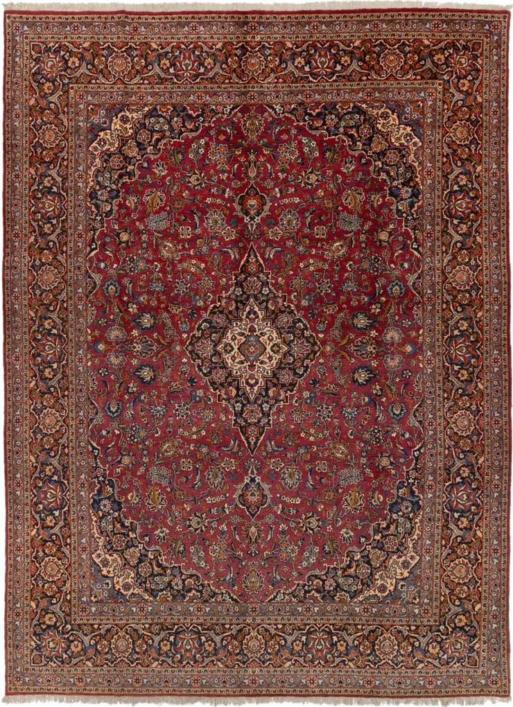 Kashan Tappeto 300 x 400 (Iran) Annodato A Mano