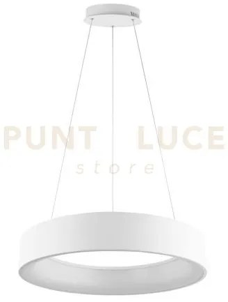 Lampadario a sospensione led noah bianca 60w 8000lm cct 3000k 4000k...