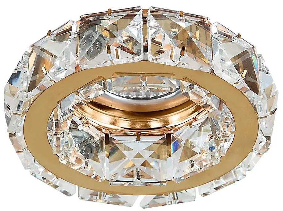 Azzardo AZ1450 -  Lampada da incasso di cristallo ESTER 1xGU10/50W/230V