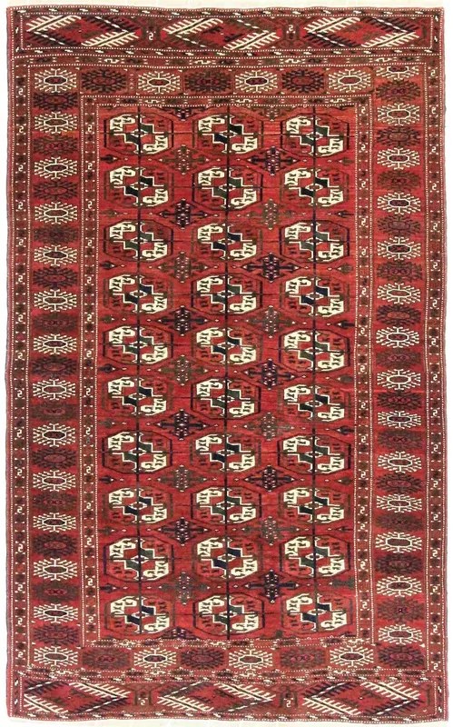 Bokhara Tappeto persiano 120 x 200 Rosso (Iran) Annodato A Mano