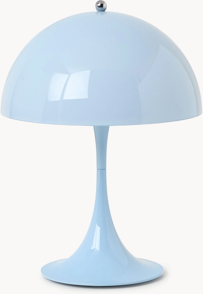 Lampada da tavolo portatile a LED con luce regolabile Panthella 250, Design Verner Panton