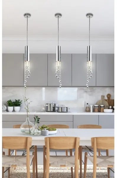 Lampadario LED a sospensione con filo DUERO LED/3W/230V