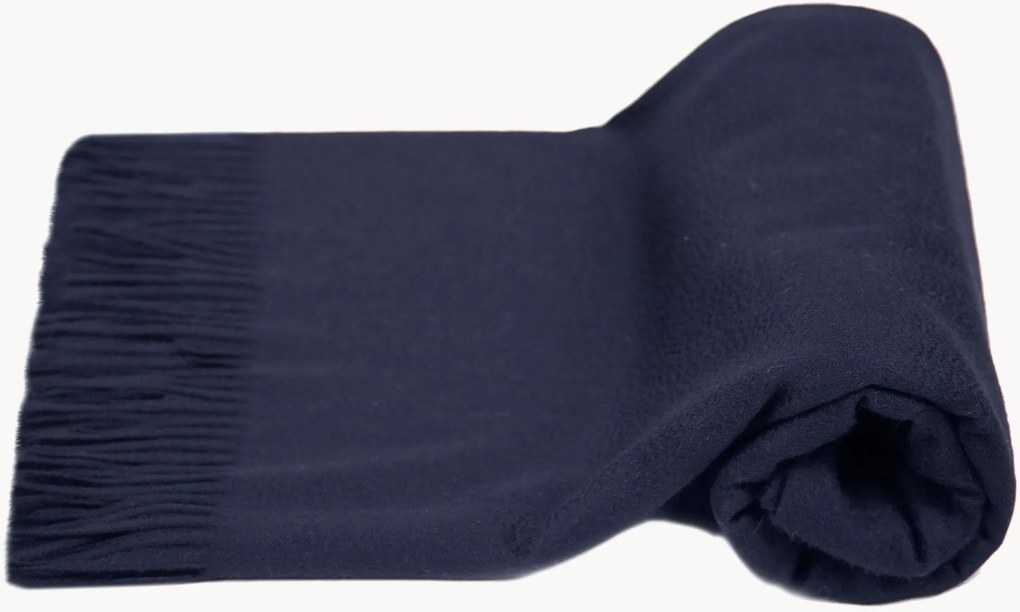 Plaid in cashmere effetto zibellino Helix