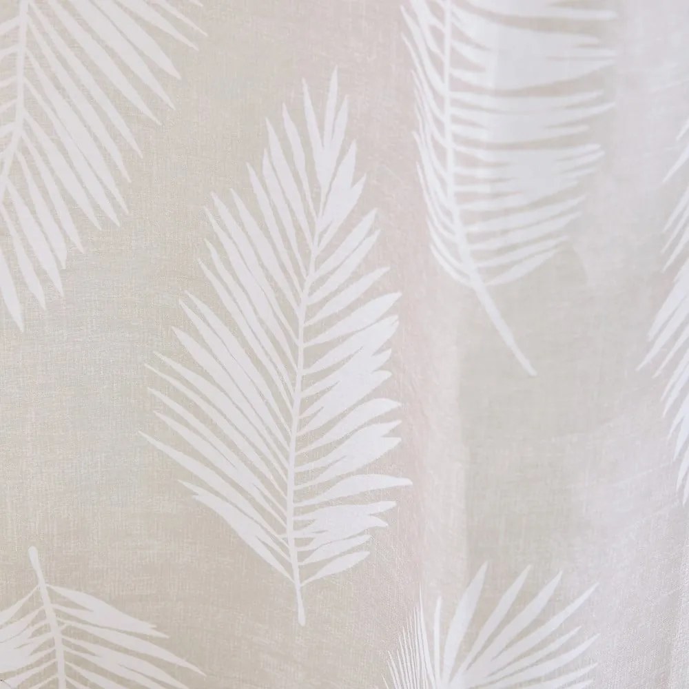 Tenda beige 140x122 cm Palm Leaf - Catherine Lansfield