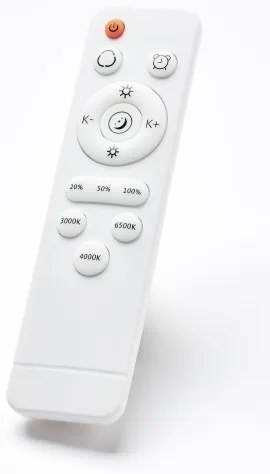 Brilliant - Plafoniera LED dimmerabile BAARLO LED/36W/230V diametro 50 cm nero + +TC