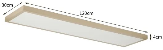 Brilagi-LED Lampada da bagno dimmerabile FRAME SMART LED/50W/230V 120x30 IP44 + telecomando