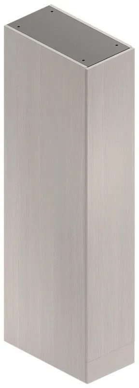 Colonna per mobile bagno Jnka SENSEA 1 anta P 66 x L 35 x H 194 cm legno larice bianco truciolare