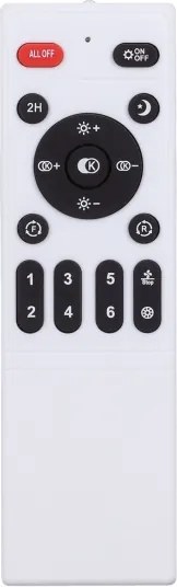 Brilagi-LED Lampada dimmerabile con ventilatore LED/30W/230V 3000-6500K bianco+D