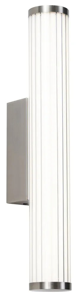 Lampada da parete retrò color canna di fucile 40 cm con LED IP44 - Coco