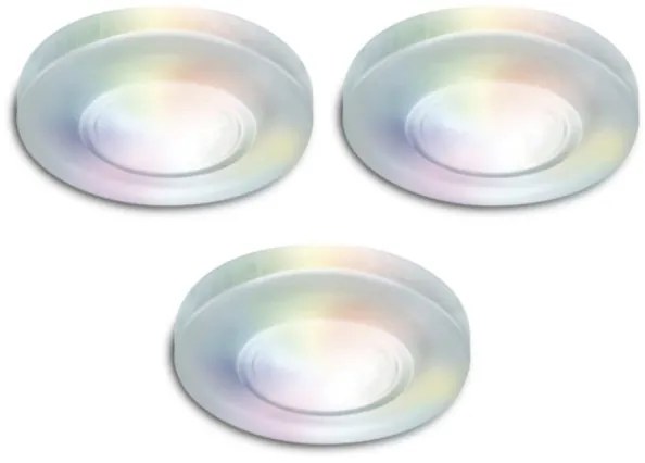 SET 3x LED RGB Lampada da incasso per bagno ARGON LED/7,3W/230V IP44 + +TC