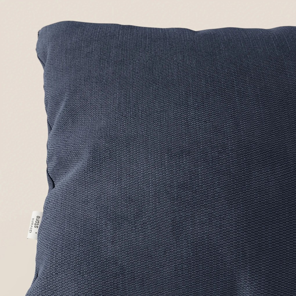 Miami cuscino disponibile in diversi colori realizzato in morbido tessuto impermeabile T14 blu