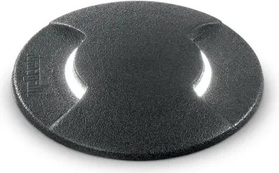 Way round segnapassi ip67 1 luce attacco gx53 nero 16cm doppio fasc...