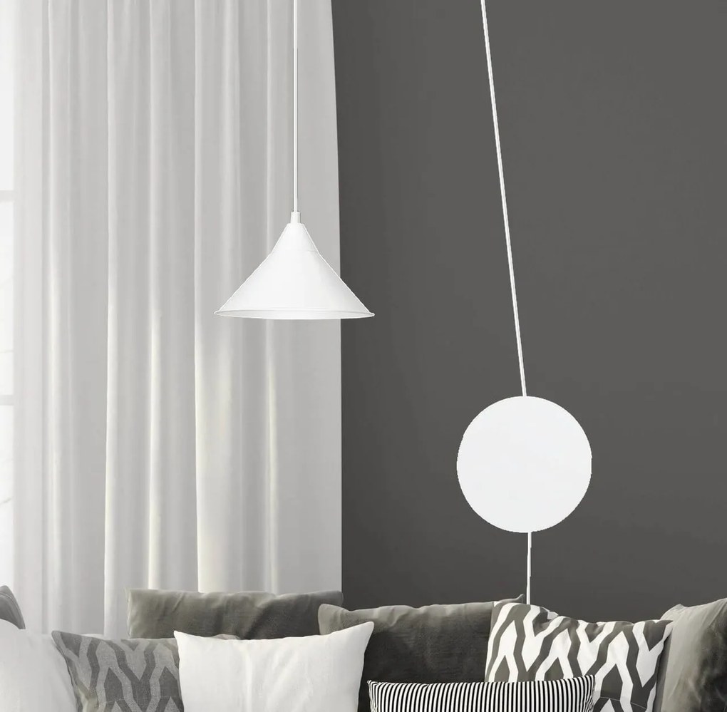 Piantana a Sospensione ABRAMO 1 White o Black
