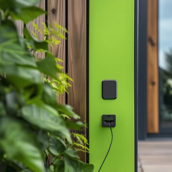 Solight 5B322B - Presa a pavimento da incasso per esterno IP55 nero rettangolare