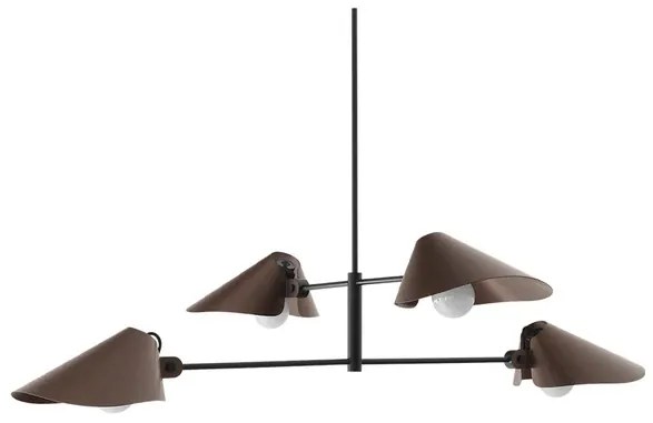 Bonnet SC93 Lampadario Bronzed/Nero - &Tradition