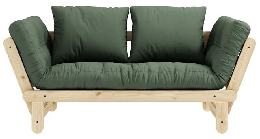 Divano variabile Naturale Chiaro/Verde Oliva Beat - Karup Design