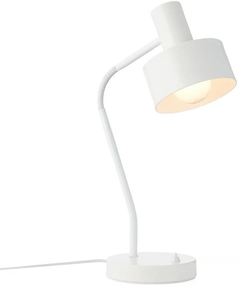 Nordlux - Lampada da tavolo MATIS 1xE27/15W/230V bianca
