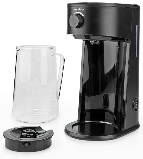 Nedis KAICM200FBK - Macchina da caffè per caffè freddo e tè freddo 750W/230V