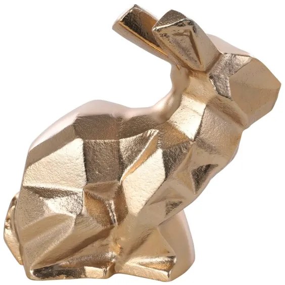 Eglo 427007 - Decorazione in metallo NOLALU 17,5x16 cm coniglio/oro