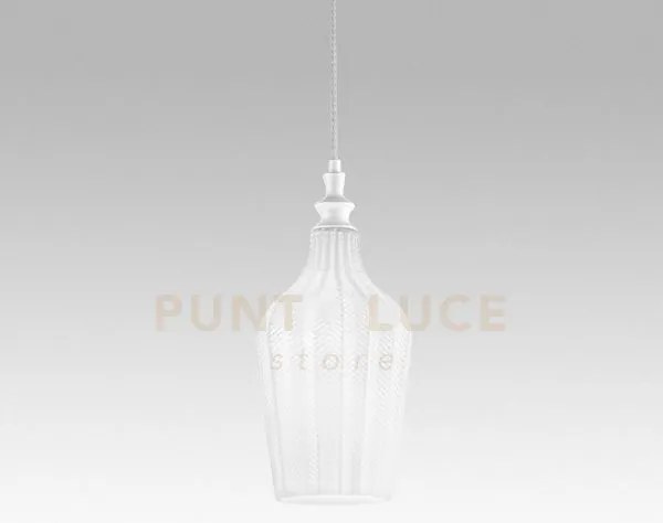 Cleofe s/12 - lampadario sospeso 1 luce attacco e27 in vetro colore...