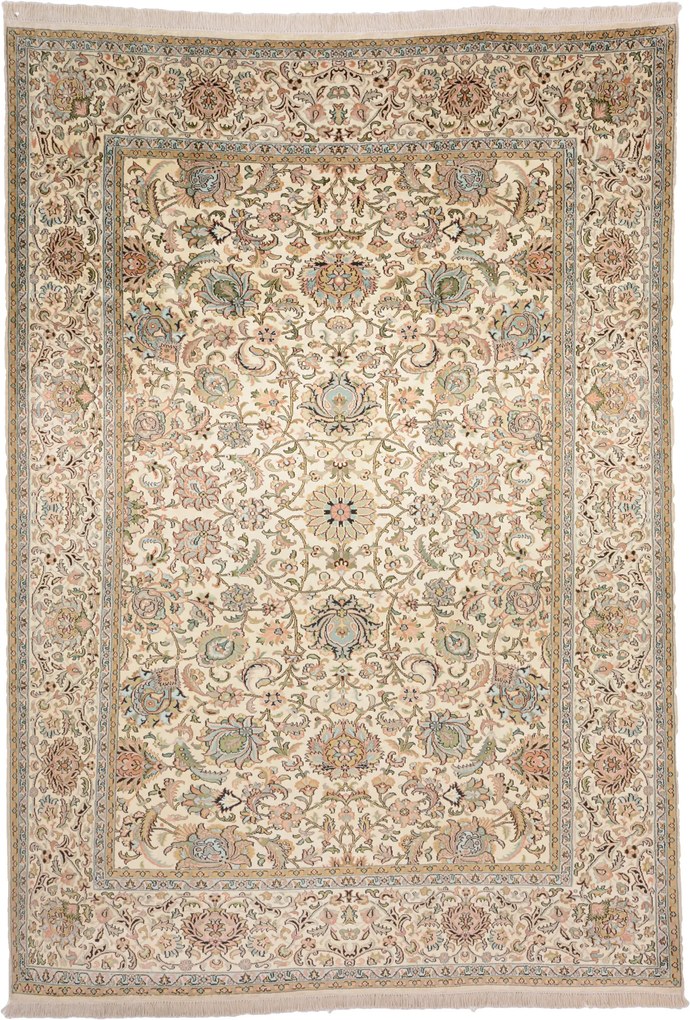 Cashmere Silk Tappeto orientale 190x280 (Indian) Annodato A Mano