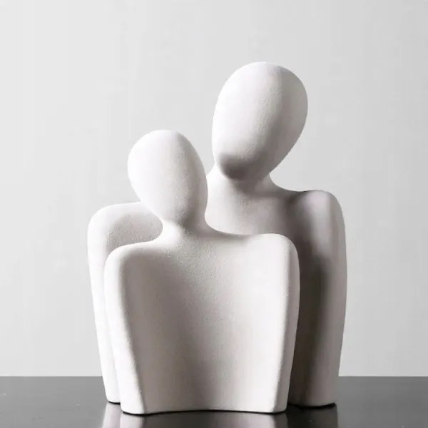 Decorazione da tavolo, 20 x 5,5 x 14,5 cm, bianco