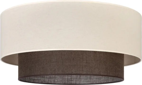 Brilagi - Plafoniera LED BOHO STYLE 3xE27/15W/230V Ø 60 cm crema/marrone