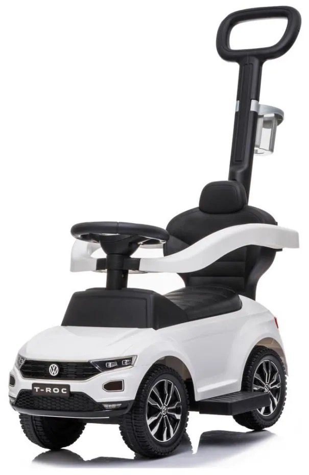 Bici a spinta Volkswagen 3in1 2xAA bianco/nero