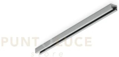 Duoline binario metallo alluminio lunghezza 50cm 2 fasi max 600w