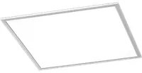 Plafoniera Led Parete Soffitto Quadrata Acciaio Bianco 62x62 cm Phoenix GD Trio