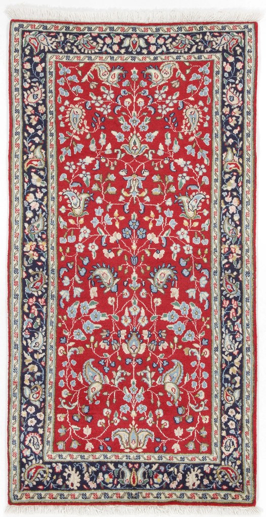 Kerman Tappeto persiano 70x140 (Iran) Annodato A Mano