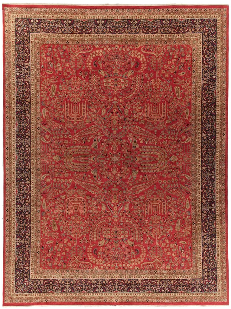 Tabriz Tappeto orientale 300x400 (Indian) Annodato A Mano