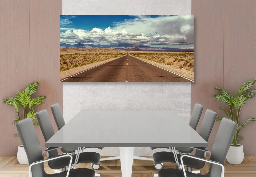Stampa su tela – Sentiero nel deserto