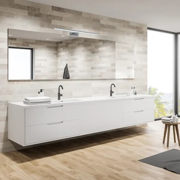 Illuminazione LED per specchio da bagno SHINE LED/13,8W/230V 60 cm IP44 cromo lucido