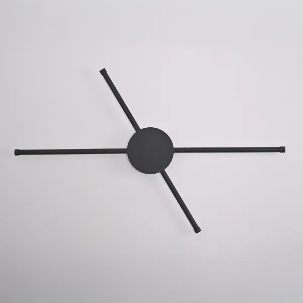 Brilagi - Applique a LED LUGO QUATTRO LED/16W/230V nero