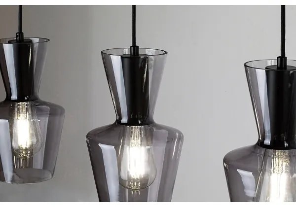 Rabalux 72163 - Lampadario a sospensione con filo ABRA 3xE27/60W/230V