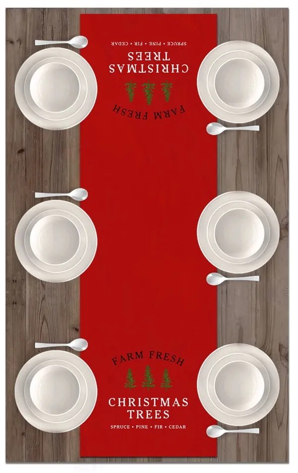 Runner da tavola natalizio 136x36 cm Christmas - Kate Louise