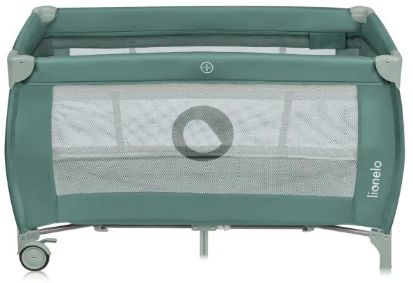 Lionelo - Lettino da viaggio STEFI PLUS Verde oliva