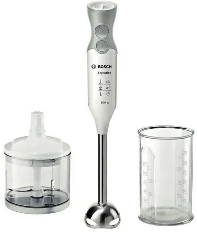 Bosch ErgoMixx MSM66120 Frullatore ad Immersione Grigio Bianco 600 W