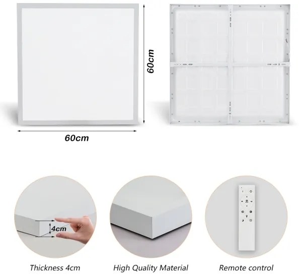 Brilagi-LED Stmievateľné Kúpeľňové Svetlo FRAME SMART LED/50W/230V IP44 Bianco+DO