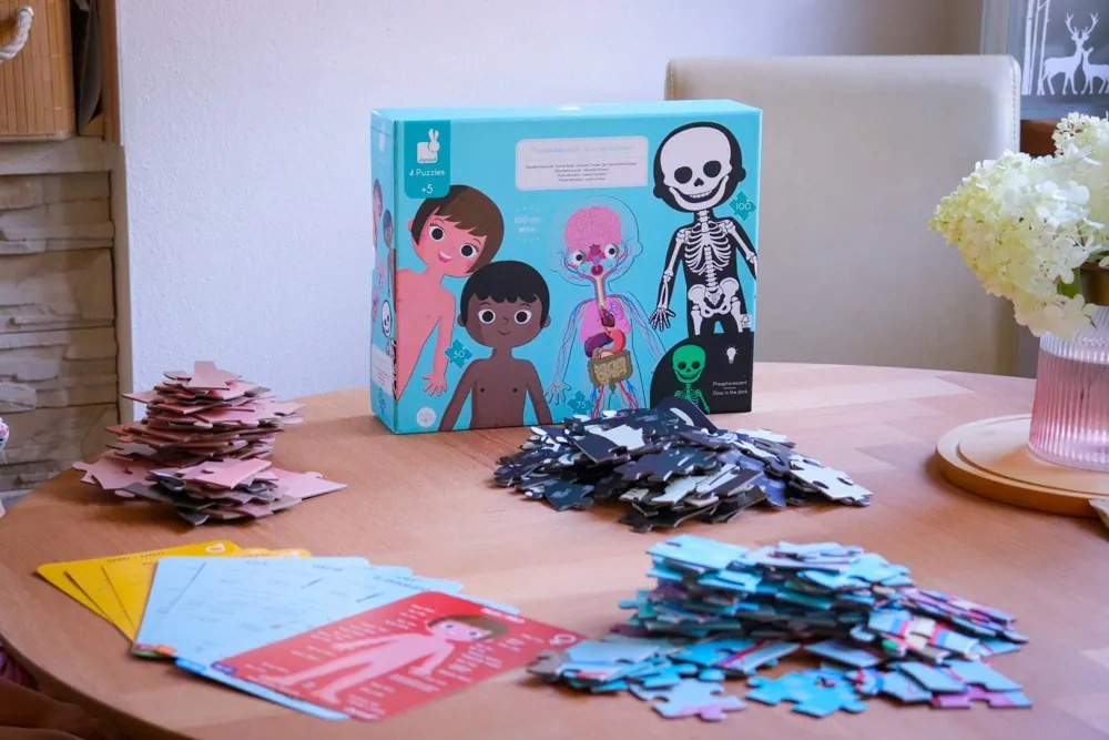 Puzzle Educativo - Corpo Umano - 50, 70, 100 pezzi