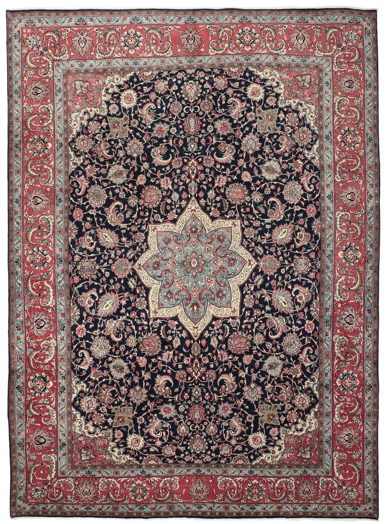 Sarouk Tappeto 400 x 300 (Iran) Annodato A Mano