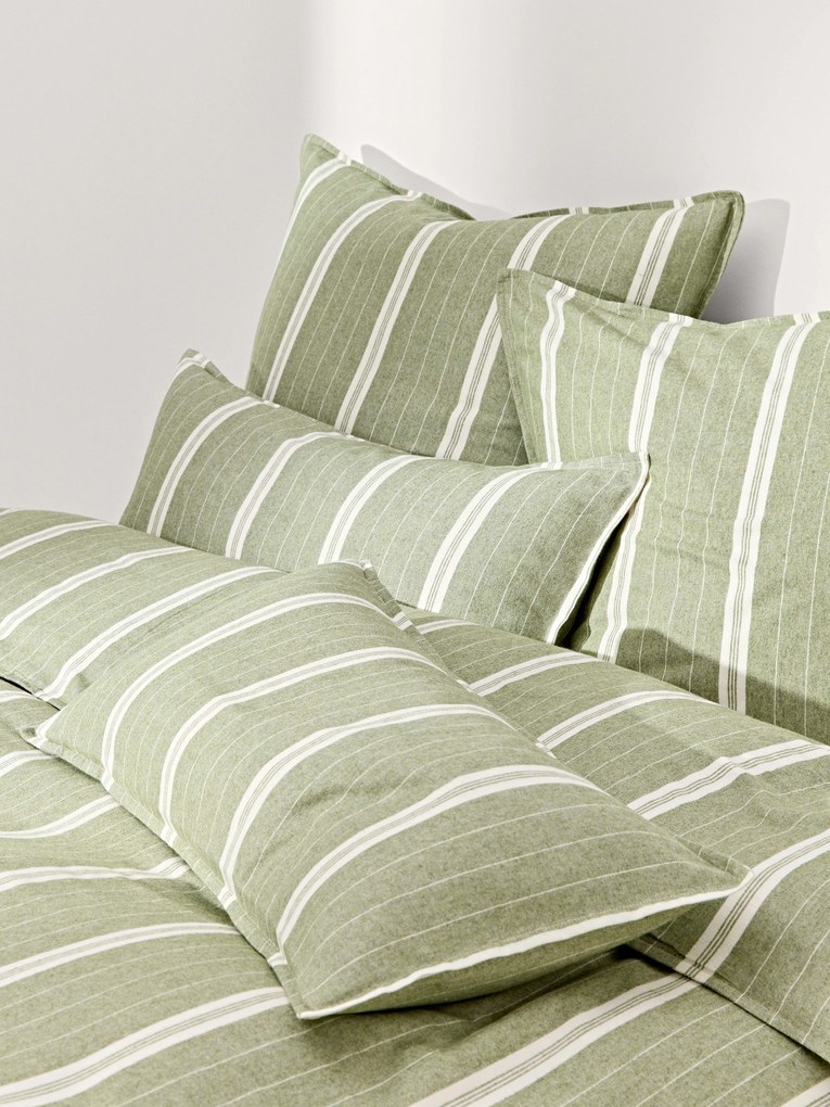 Copripiumino in flanella a righe Belinda