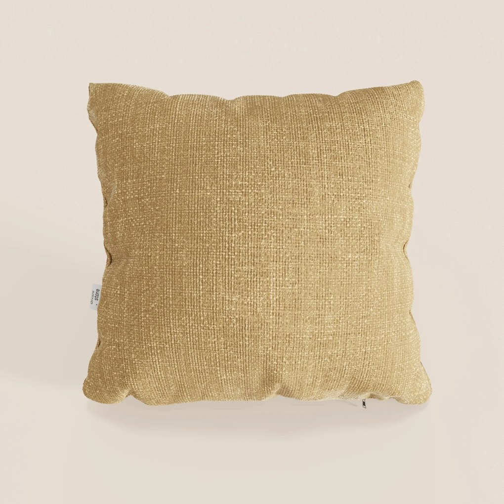 Lyon cuscino disponibile in diversi colori realizzato in morbido tessuto intrecciato impermeabile T06 giallo