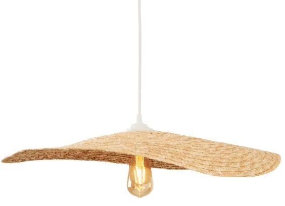 MAXLIGHT P0581 - Lampadario a sospensione con filo NAP 1xE27/15W/230V diametro 60 cm beige