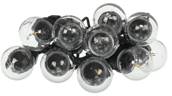Retlux- LED catena decorativa per esterni GIRLANDA G45 10xE27/230V 8m IP44 bianco caldo