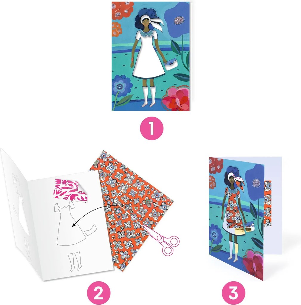 Gioco creativo - Moda con adesivi