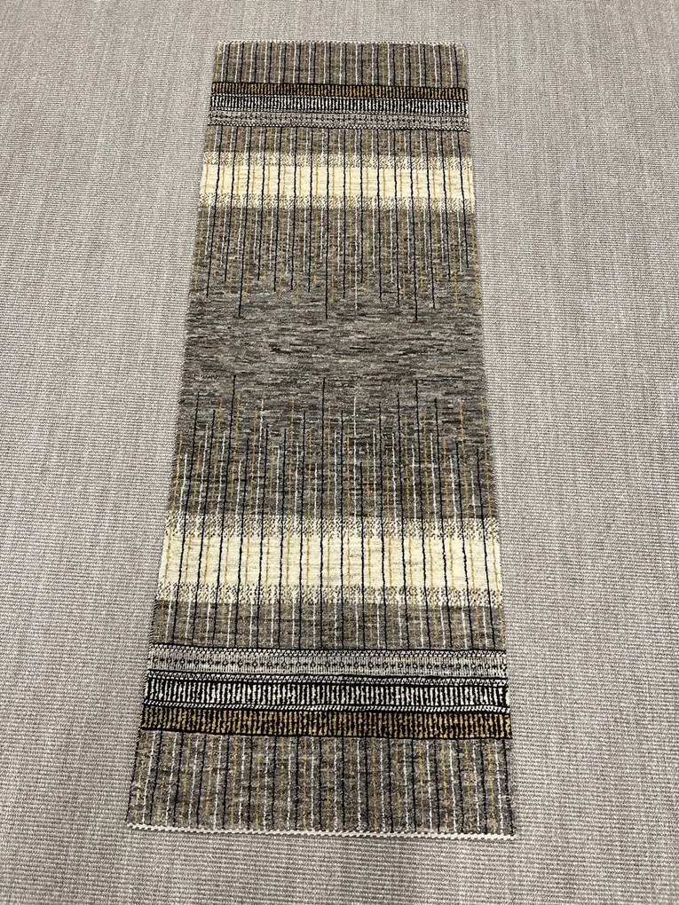 Loribaft Tappeto 200x70 Marrone (Iran) Annodato A Mano