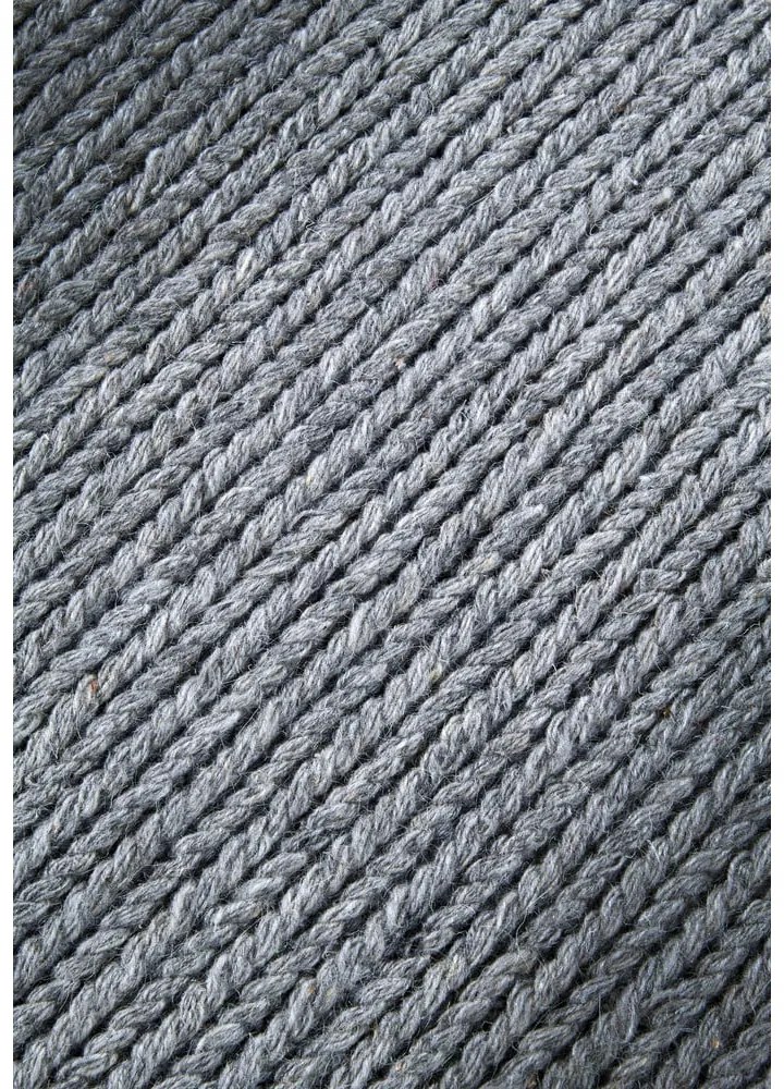 Passatoia grigia in lana tessuta a mano 80x200 cm Francois - Villeroy&Boch